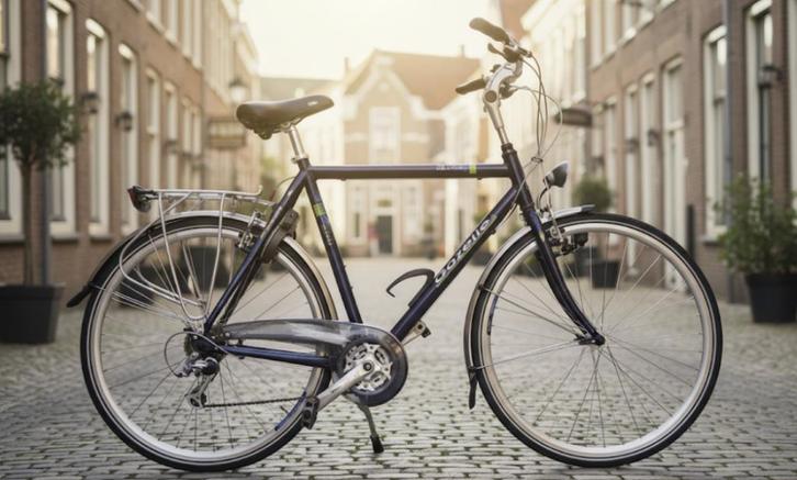 Herenfiets Gazelle Medeo 61cm | Garantie, Fietsen en Brommers, Fietsen | Heren | Herenfietsen, Gebruikt, Gazelle, 61 tot 65 cm