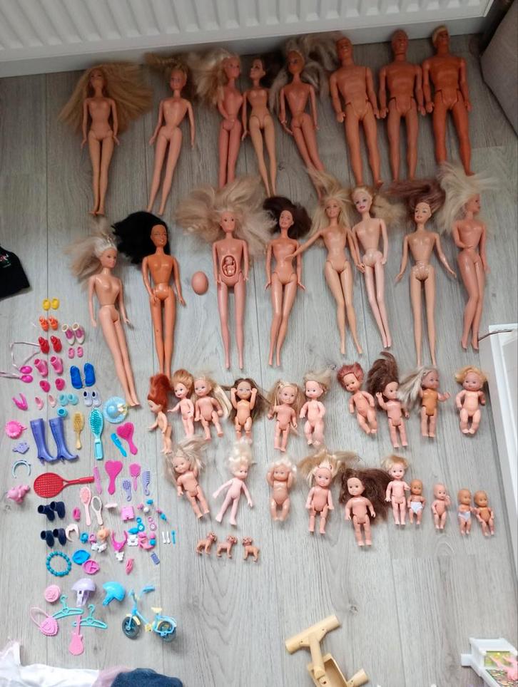 Heel veel Barbie, Kinderen en Baby's, Speelgoed | Actiefiguren, Gebruikt, Ophalen of Verzenden