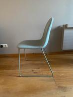 4x stoel licht blauw, Ophalen, Gebruikt, Blauw, Vier