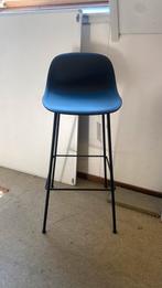 Muuto Fiber barkruk H75 zwart, 1 kruk, Ophalen, Zo goed als nieuw, 60 tot 90 cm