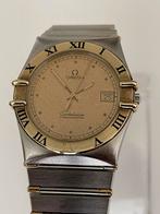 Omega Constellation Staal/Goud 18k, Gebruikt, Polshorloge, Ophalen of Verzenden, Goud