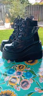 DemoniaCult  Shaker-52 Platform, Zwart, Lage of Enkellaarzen, Nieuw, Ophalen of Verzenden