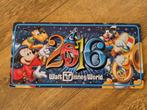 Souvenir nummerbord kentekenplaat Disney World Florida 2016, Ophalen of Verzenden, Overige figuren, Zo goed als nieuw, Overige typen