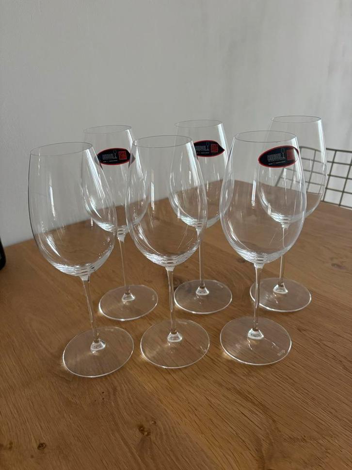 6 Riedel Veritas Sauvignon Blanc Glazen - Nieuw in Doos!, Huis en Inrichting, Keuken | Servies, Nieuw, Glas of Glazen, Effen, Glas