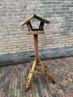 Houten Vogelhuisje op Standaard, Tuin en Terras, Vogelhuisjes en Vogelbaden, Ophalen, Gebruikt