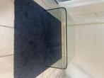 Glazen salontafel, Huis en Inrichting, Ophalen, 50 tot 100 cm, Vierkant, 50 tot 100 cm