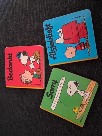 Snoopy boekjes Hema 1987 - set van 3 beschikbaar voor biedingen