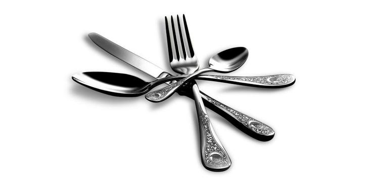 Mepra Diana 20st/pcs bestekset - Flatware, Huis en Inrichting, Keuken | Bestek, Nieuw, Bestekset, Rvs of Chroom, Vaatwasserbestendig