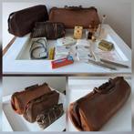 Antieke dokterstas met toebehoren, 3 dokterstassen, Antiek en Kunst, Ophalen of Verzenden