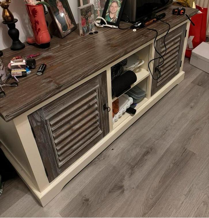 Tv kast, Huis en Inrichting, Kasten | Dressoirs, Zo goed als nieuw, 25 tot 50 cm, Ophalen