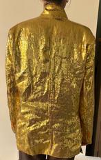 Suitmeister Goud Glitter Blazer - Maat M, Maat 38/40 (M), Geel, Ophalen of Verzenden, Zo goed als nieuw