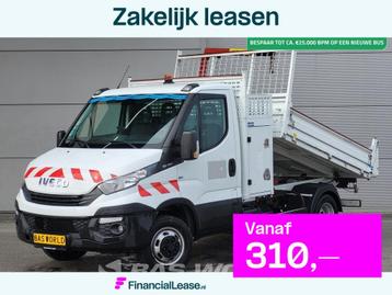 Iveco Daily 35C16 Kipper met Kraan Dubbellucht 3,5t Trekhaak beschikbaar voor biedingen