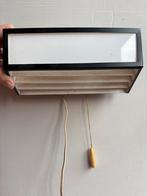 Vintage jaren ‘70 Bedlampje, Huis en Inrichting, Lampen | Wandlampen, Ophalen of Verzenden, Gebruikt, Metaal