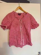 Tiroler blouse met een bijpassende lederhose Dames Rood Wit, Kleding | Dames, Carnavalskleding en Feestkleding, Carnaval, Maat 42/44 (L)