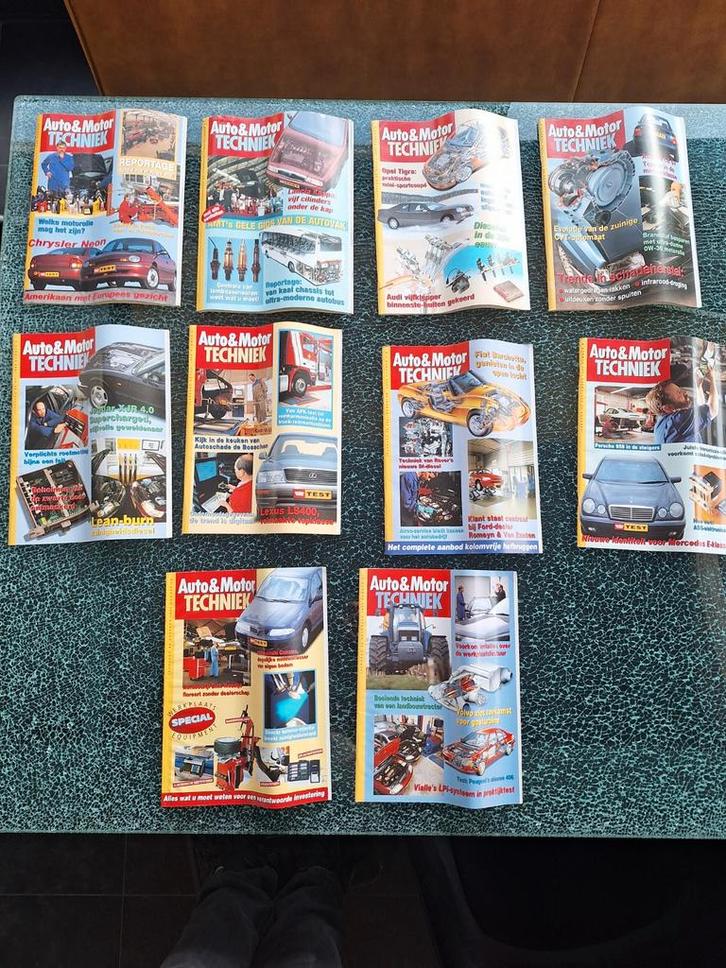 Auto & Motor Techniek Tijdschriften - Complete Jaargangen, Boeken, Auto's | Folders en Tijdschriften, Gelezen, Algemeen, Ophalen of Verzenden