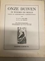 T.K. Onze duiven in woord en beeld  Pleines Album IX, Boeken, Ophalen of Verzenden, Gelezen, Plaatjesalbum
