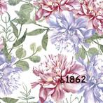 Servetten decoupage/bullet journal - Pioenrozen L1862, Verzenden, Nieuw, Materiaal