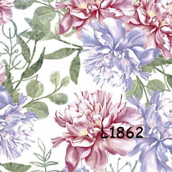 Servetten decoupage/bullet journal - Pioenrozen L1862, Hobby en Vrije tijd, Knutselen, Nieuw, Materiaal, Verzenden