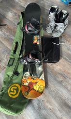 Snowboard set, Sport en Fitness, Ophalen, Gebruikt, Schoenen