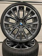 ORIGINEEL BMW 5 SERIE G30 G31 20 INCH BREEDSET MOE RFT 817M, Auto-onderdelen, Banden en Velgen, Ophalen, Gebruikt, 275 mm, Banden en Velgen