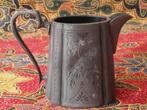 Origineel antiek driedelig theeservies uit Engeland uit 1890, Antiek en Kunst, Antiek | Tin, Ophalen of Verzenden