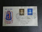 Voorloper FDC Inhuldigingszegels  NVPH 506-507, Ophalen of Verzenden, Brief