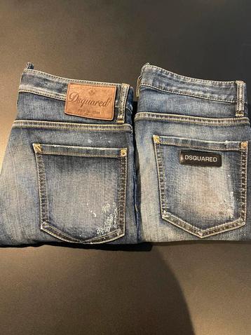 2x Dsquared jeans maat 44. beschikbaar voor biedingen