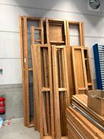 Grote partij houten stellingen., Huis en Inrichting, Kasten | Stellingkasten, Ophalen, Gebruikt