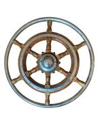 oud decoratief stuurrad stuurwiel boot, Watersport en Boten, Overige typen, Info@schipperswinkel.nl, Ophalen of Verzenden, Stuur