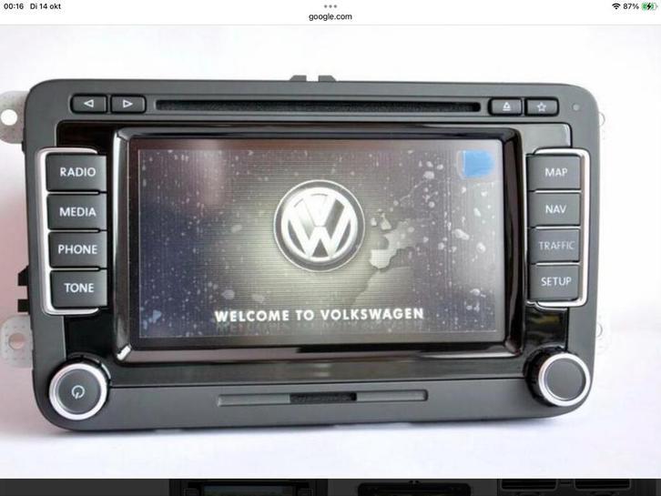 RUILEN VW 17 inch Golf Continental winterbanden voor RNS 510, Auto diversen, Autoradio's, Ophalen