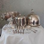 Tafelgoed engels verzilverd antiek, Huis en Inrichting, Keuken | Servies, Ophalen of Verzenden, Overige stijlen, Overige typen