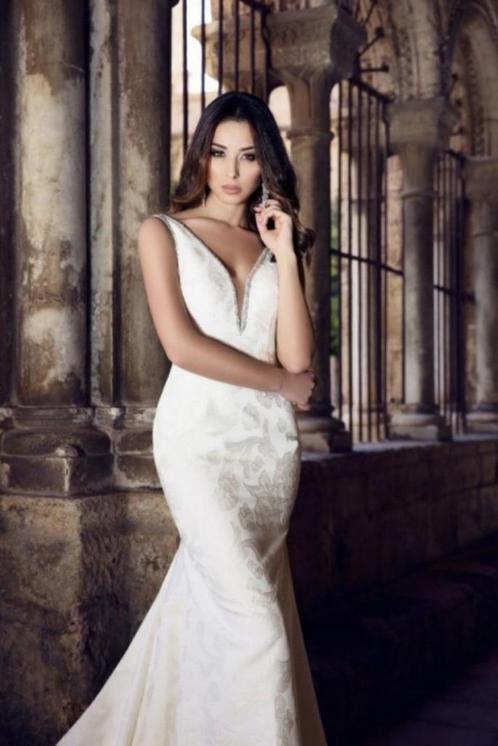 Geweldige nieuwe Tina Valerdi bruidsjurk mt 36/38, Kleding | Dames, Trouwkleding en Trouwaccessoires, Nieuw, Trouwjurk, Wit, Ophalen of Verzenden