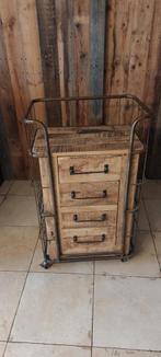 Ladekast, 4 laden, Huis en Inrichting, Kasten | Ladekasten, Ophalen, Gebruikt, 100 tot 150 cm, 50 tot 100 cm