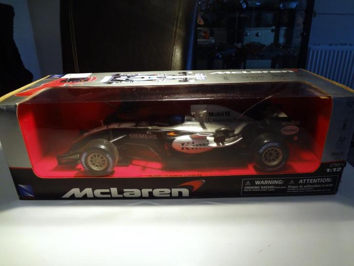 Zeer groot model 40 cm Formule 1 Kimi Raikkonen 2005 Uniek!, Verzamelen, Automerken, Motoren en Formule 1, Zo goed als nieuw, Formule 1