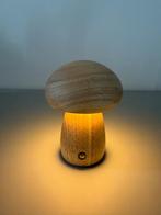 Draadloze Tafellamp „Wooden Light“ – Massief hout, Verzenden, Zo goed als nieuw, Modern, Minder dan 50 cm