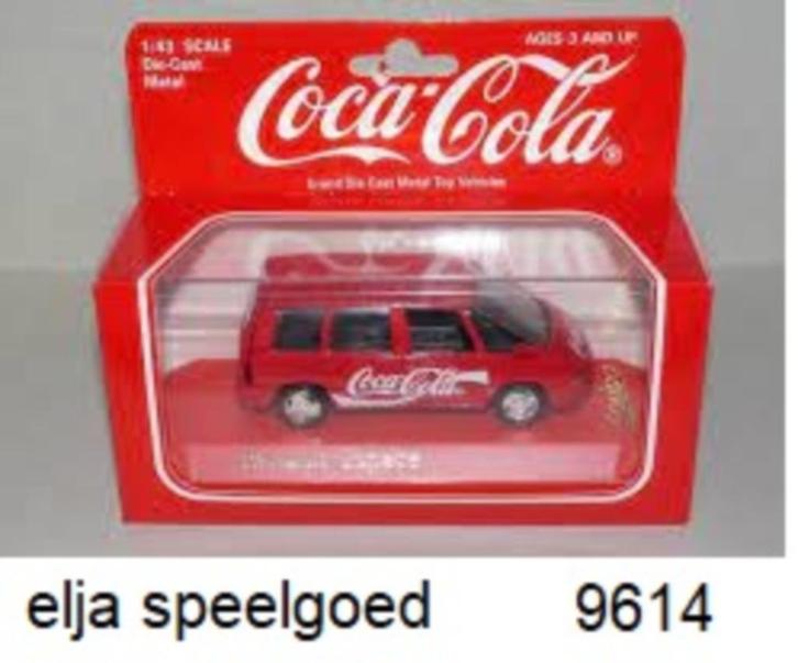 Solido RENAULT COCA COLA espace 1:43 NR 9614 schaalauto, Hobby en Vrije tijd, Modelauto's | 1:43, Nieuw, Auto, Solido, Ophalen of Verzenden