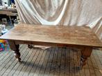 Klassieke zware Eikenhouten tafel ongedateerd, Antiek en Kunst, Ophalen
