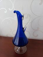 Blauw glaswerk karaf, Antiek en Kunst, Ophalen