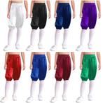 Carnaval Pofbroek / Capri broek rood en groen, middeleeuws, Ophalen of Verzenden, Nieuw, Jongen of Meisje