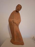 Fors terracotta / aardewerk beeld van een heilige (?), Antiek en Kunst, Ophalen of Verzenden