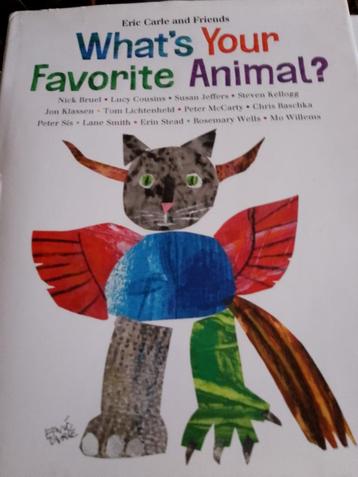 Book boek what d your favorite animal Eric carle beschikbaar voor biedingen