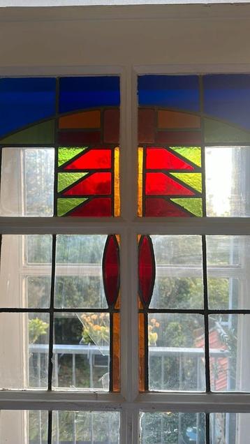 Mooie ensuite glas in lood schuifdeuren  beschikbaar voor biedingen