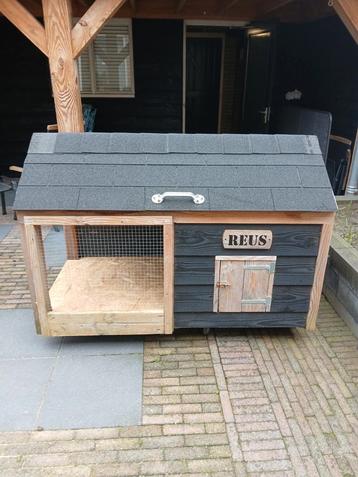 Zeer mooie konijnenhok van Douglas  beschikbaar voor biedingen