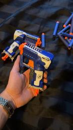 2 Nerf Triad EX-3 Blasters + Kogels, Ophalen of Verzenden, Gebruikt
