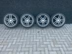 Origineel AMG Mercedes 18” set W176 A en CLA Continental, Ophalen, 18 inch, Gebruikt, Banden en Velgen