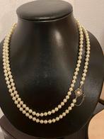 Vintage parelcollier, Ophalen of Verzenden, Zo goed als nieuw, Zilver