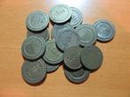Partij oude penningen +/- 1920 ong 19mm 1, 10 en 20, Verzenden, Brons, Buitenland