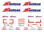 Vrachtauto decal 1:50 Nordan Transport en Spedition Volvo F, Verzenden, Nieuw, Bus of Vrachtwagen, Overige merken