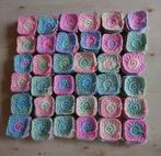 Granny square lapjes 8x8   180 stuks, Hobby en Vrije tijd, Breien en Haken, Ophalen of Verzenden, Nieuw, Haken