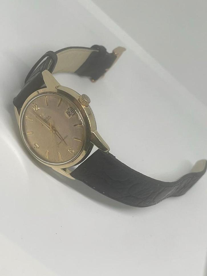 Omega Seamaster Automatic – Cal. 562 – verguld – Werkt goed, Sieraden, Tassen en Uiterlijk, Horloges | Heren, Zo goed als nieuw